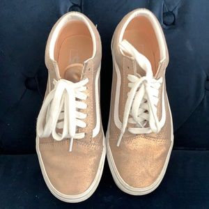Rose gold vans
